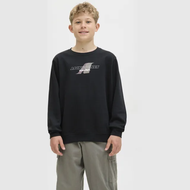 Jack & Jones JUNIOR sweater zwart
