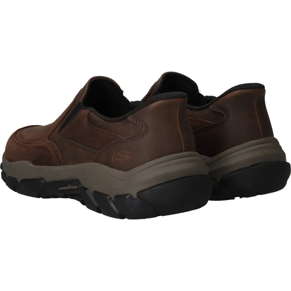 Skechers Slip-Ins Relaxed Fit Santoro instapper bruin, foto 4
