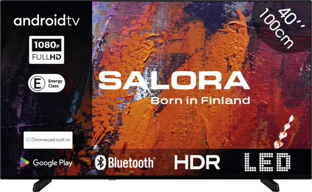 Salora 40FA550 led-tv zwart