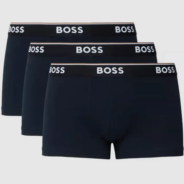 Boss Trunk 3P Power boxershorts donkerblauw, foto 2