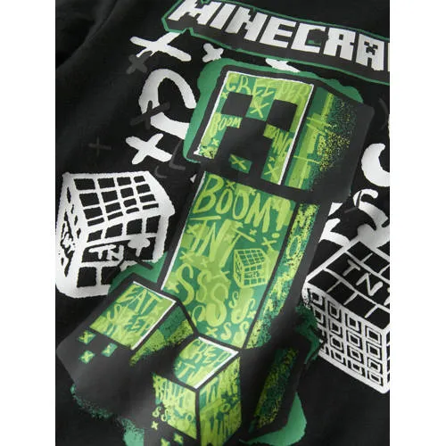NAME IT Minecraft T-shirt zwart, foto 4