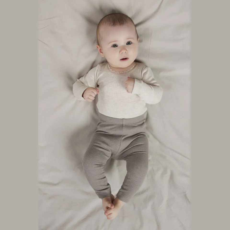 NAME IT BABY skinny babybroek grijs Satellite