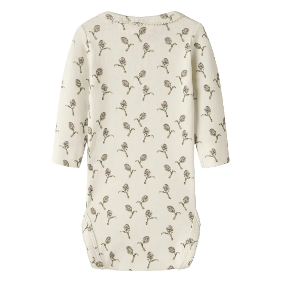 Lil' Atelier romper ecru met bloemenprint, foto 3