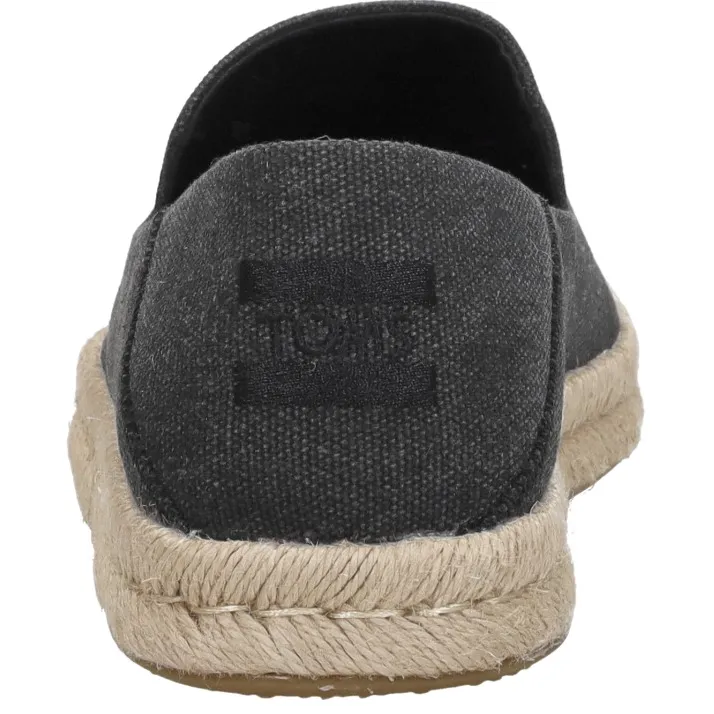 Toms Santiago espadrille donkergrijs zwart, foto 6