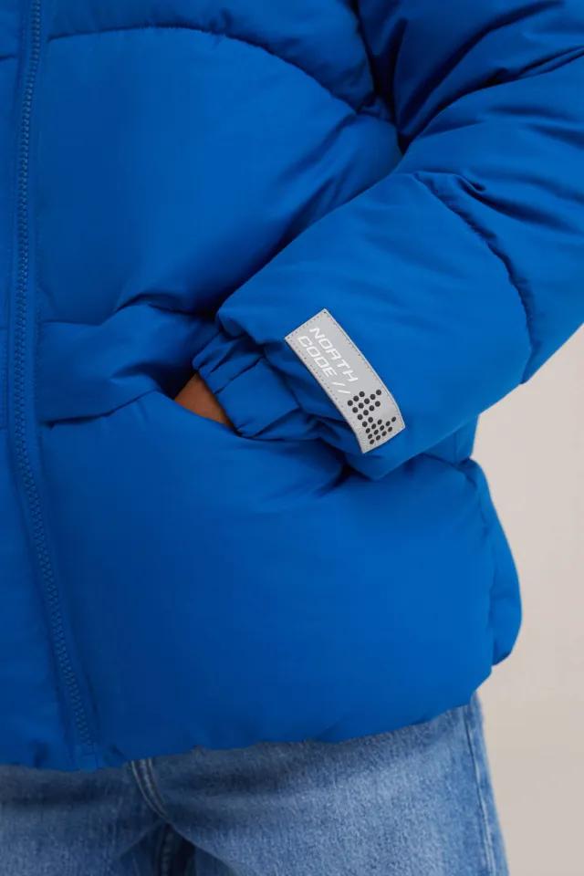 WE Fashion winterjas blauw, foto 5