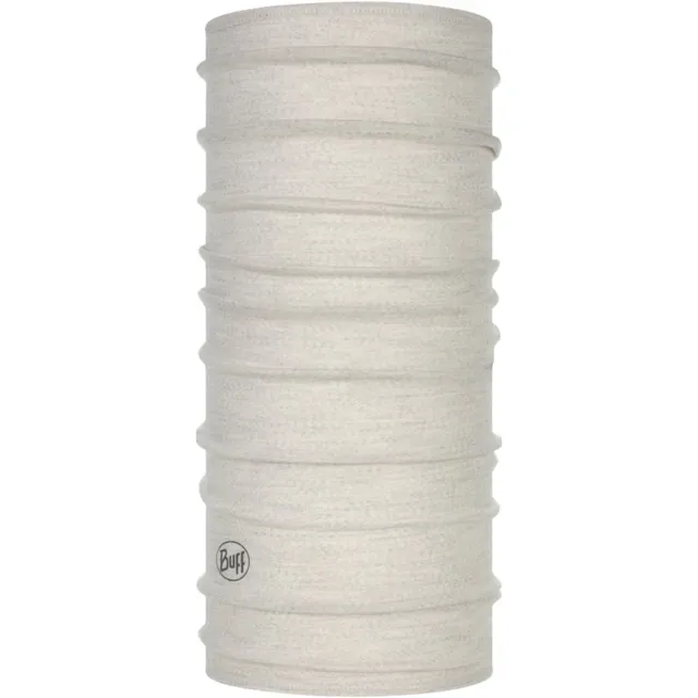 Buff Lightweight Merino Wool colsjaal beige Wit