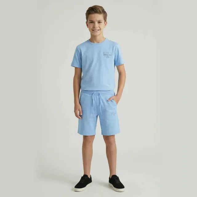 Cars Graze sweatshort lichtblauw