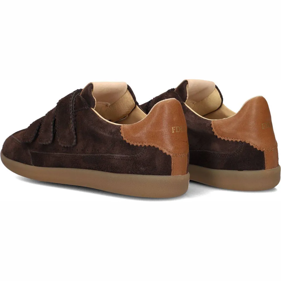 Fred de la Bretoniere Sneakers Pepper Valencia Bruin, foto 2