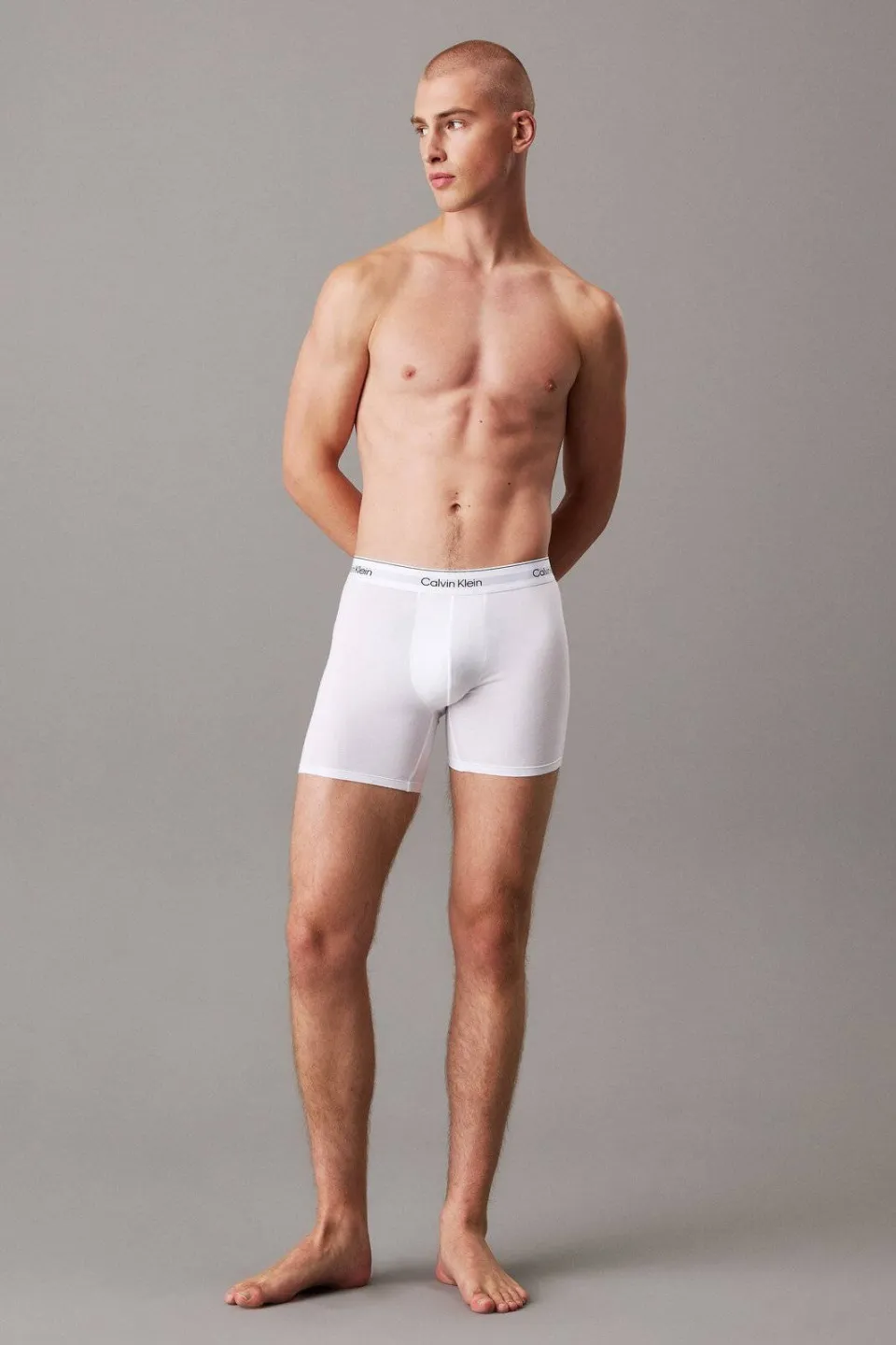 Calvin Klein boxershort met logolabel zwart