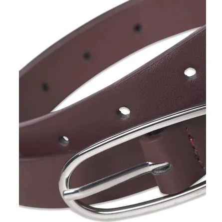 JJXX GIRL JXJESSICA imitatieleren riem donkerrood met gouden gesp, foto 4
