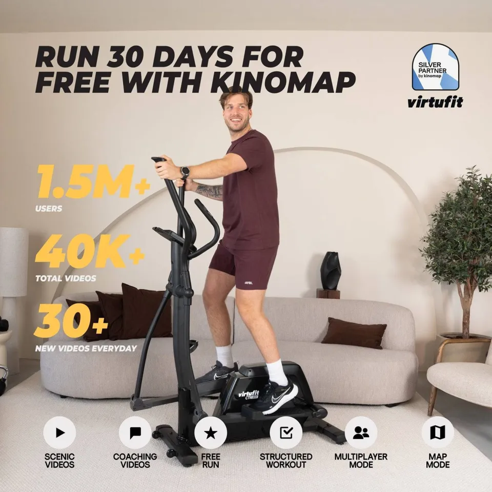 Virtufit CTR200i crosstrainer zwart, foto 2