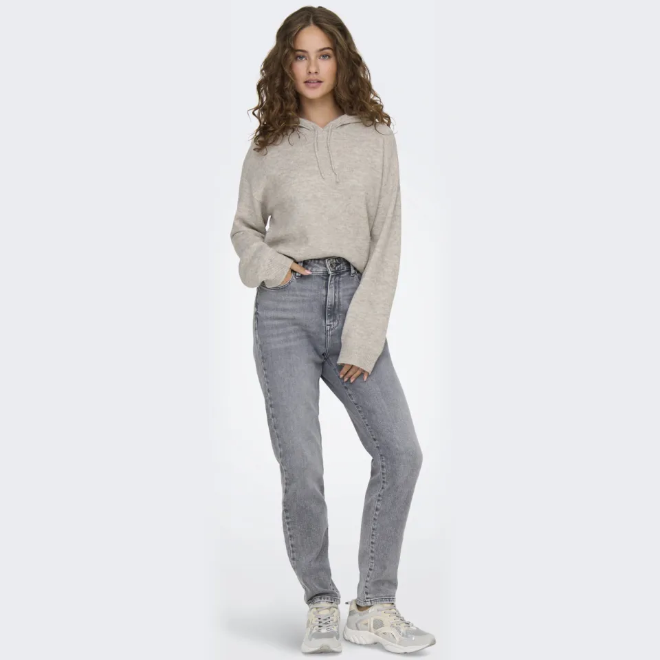 JDY aansluitende gebreide trui - beige, foto 4