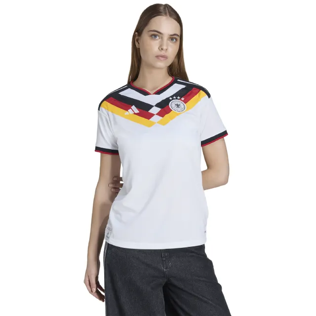 Adidas Germany Truien/Replica's Dames - Wit - Maat L (42-44) - Poly Mesh