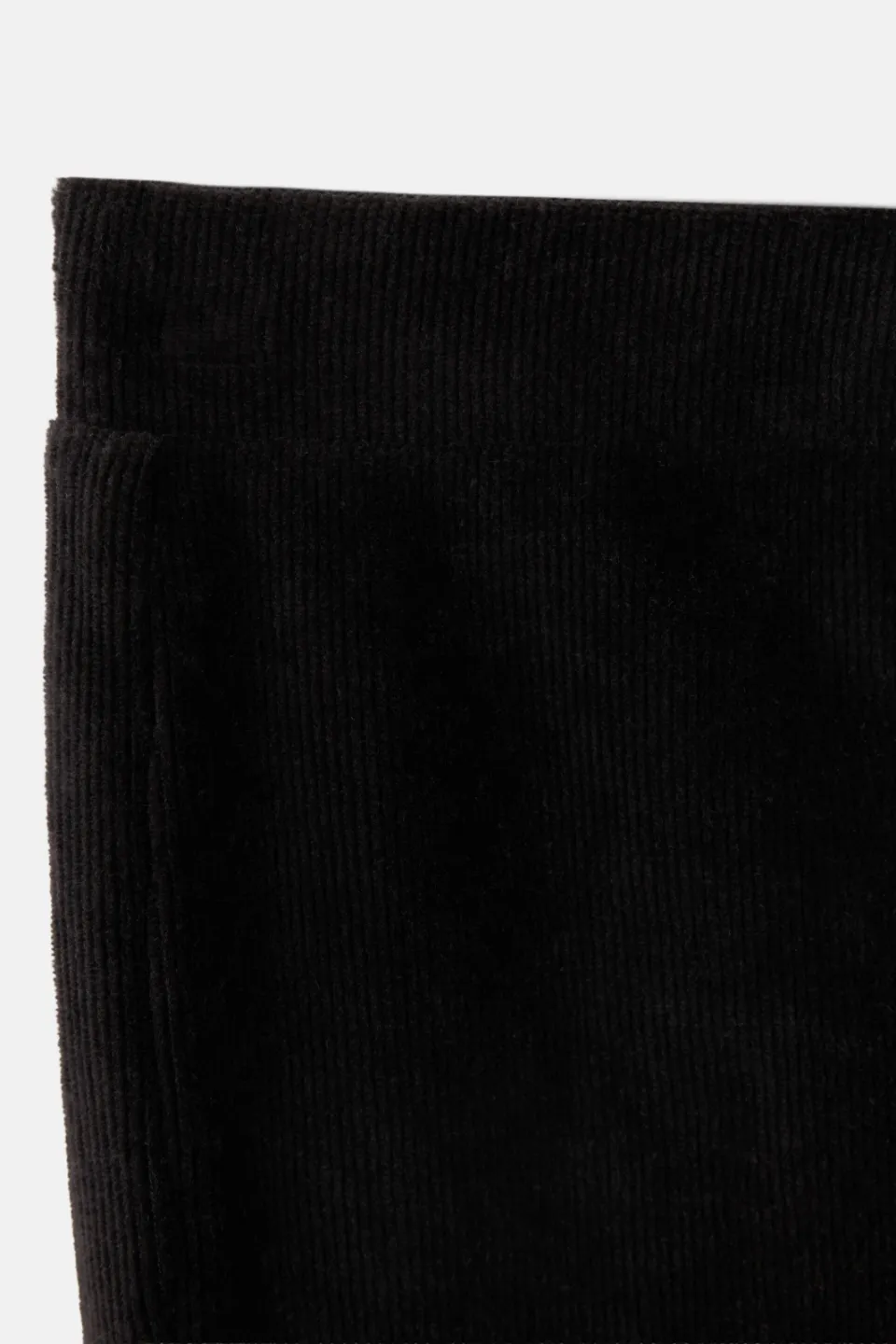 Mango Kids corduroy flared broek zwart, foto 2