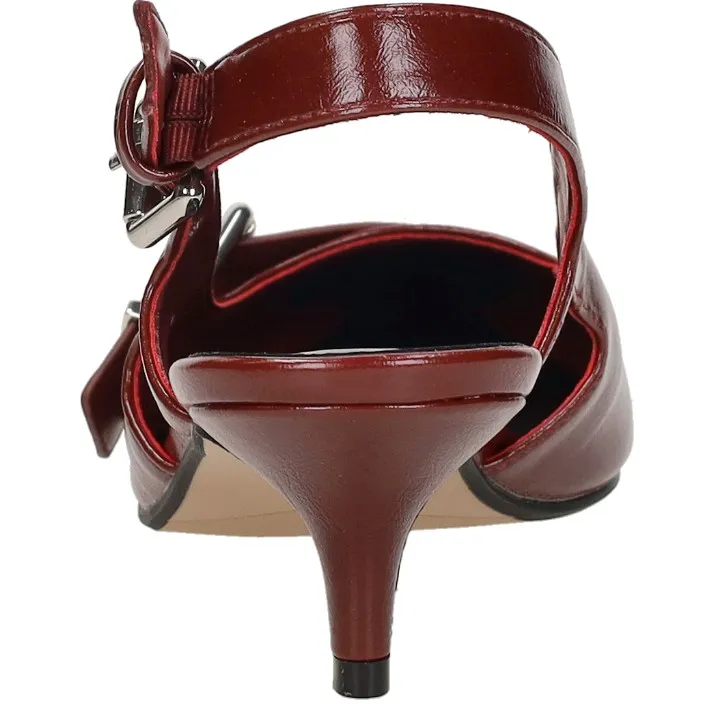 Mexx Tyra slingback pump bordeaux, foto 4