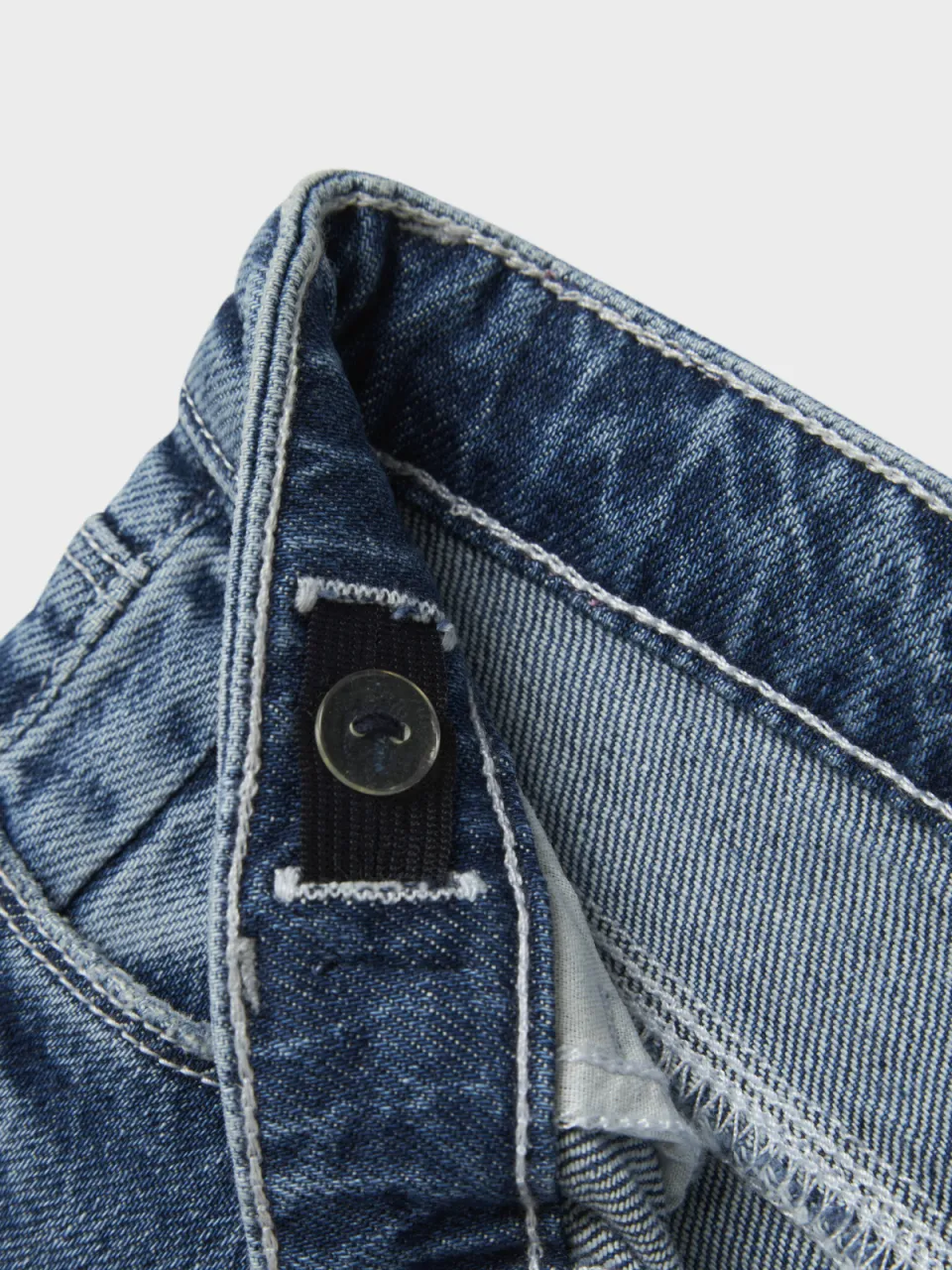 NAME IT MINI straight leg jeans medium blue denim, foto 4