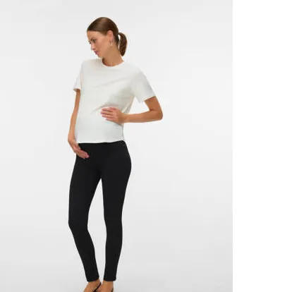 Mamalicious super slim zwangerschaps legging zwart, foto 3
