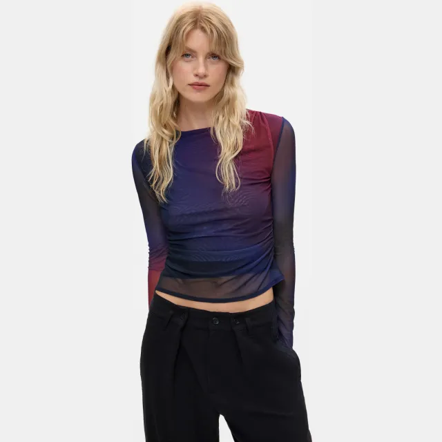 Desigual top met print - meerkleurig multi, foto 2