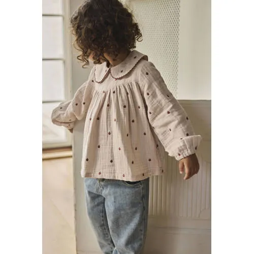 Lil' Atelier Kamma blouse zachtroze, foto 4