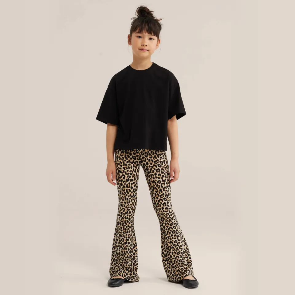 WE Fashion oversized T-shirt zwart