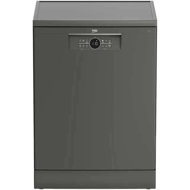 Beko BDFN26441MG vrijstaande vaatwasser grijs Manhattan Grey