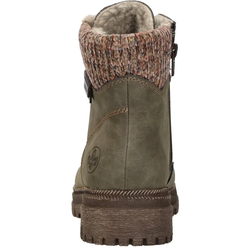 Rieker Booties Y7621 groen, foto 7