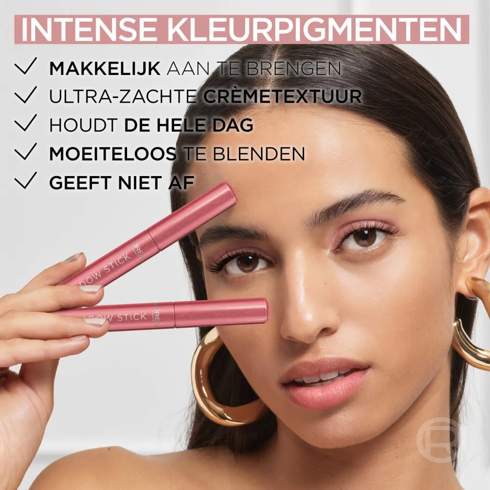 L'oréal Le Shadow Stick 118 Cloudy Rose oogschaduwstick, foto 3