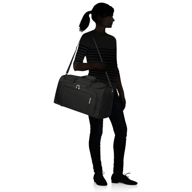 Samsonite reistas Respark Duffle 55 cm. Twonighter zwart
