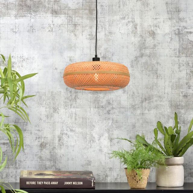 Good&Mojo Hanglamp 'Palawan' Small, Bamboe, kleur Naturel