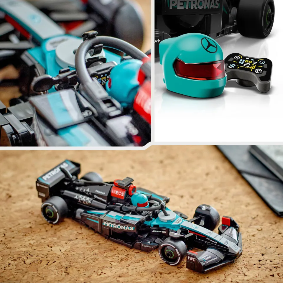Lego Speed Champions Mercedes-AMG F1® W15 racewagen 77244, foto 7