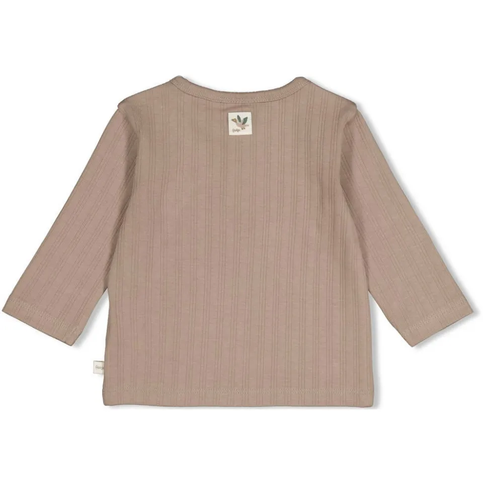 Feetje Wiggle and Waddle longsleeve taupe, foto 2