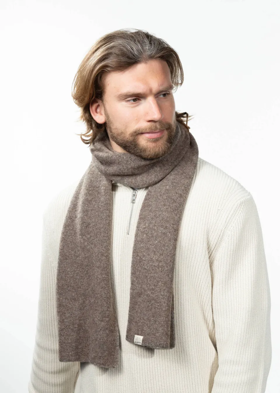 Barts Willian sjaal taupe, foto 2