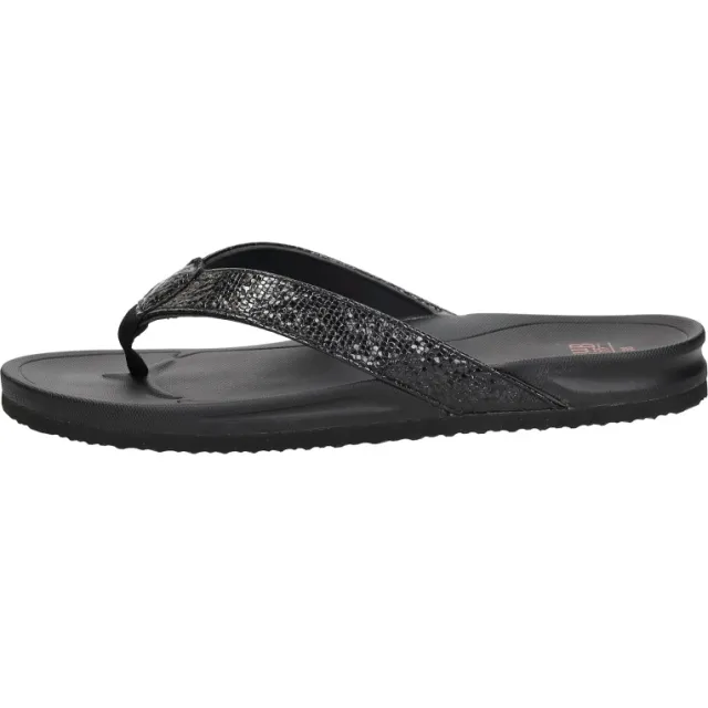 Sub55 Teenslippers Zwartlak Zwart lak