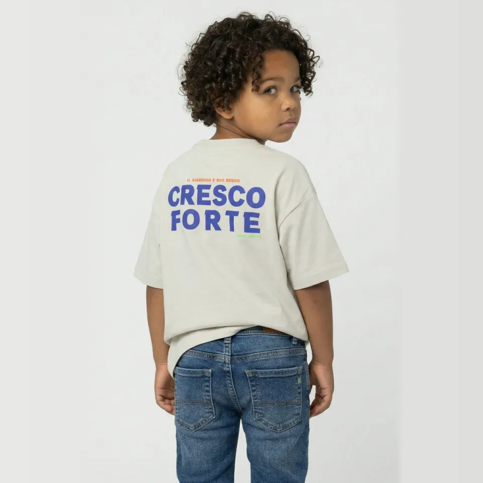 Cars T-shirt met backprint offwhite, foto 6