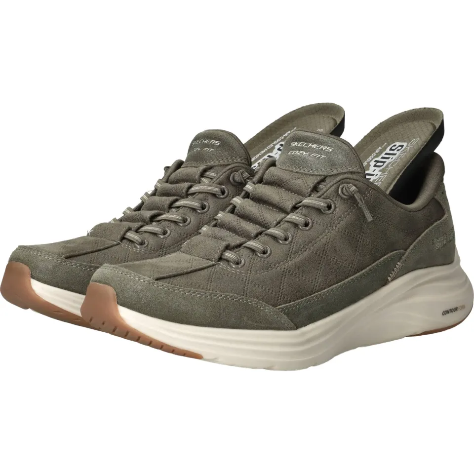 Skechers Slip-Ins Contour Foam sneaker kaki, foto 5