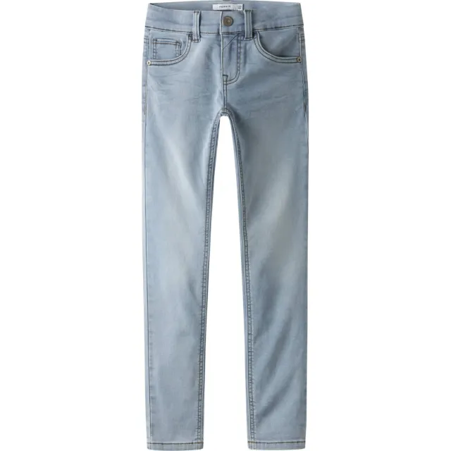 NAME IT KIDS slim fit jeans Light blue denim