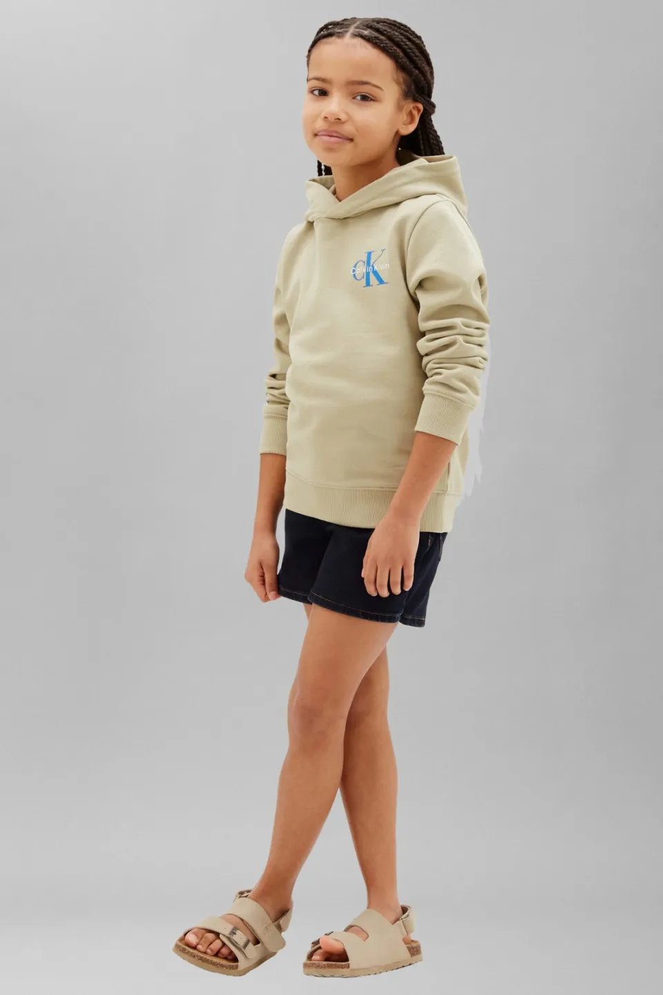 Calvin Klein hoodie met logo - beige, foto 4