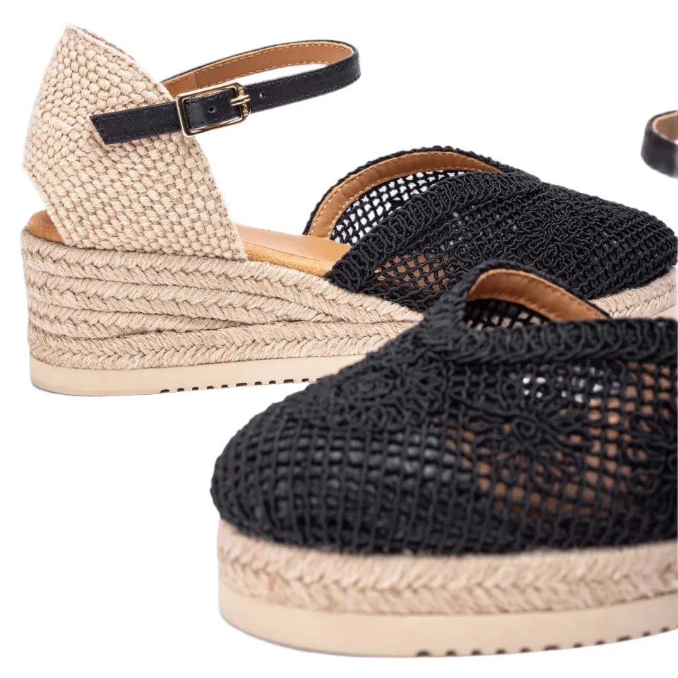 Unisa Ceuta_Nto espadrilles zwart, foto 5