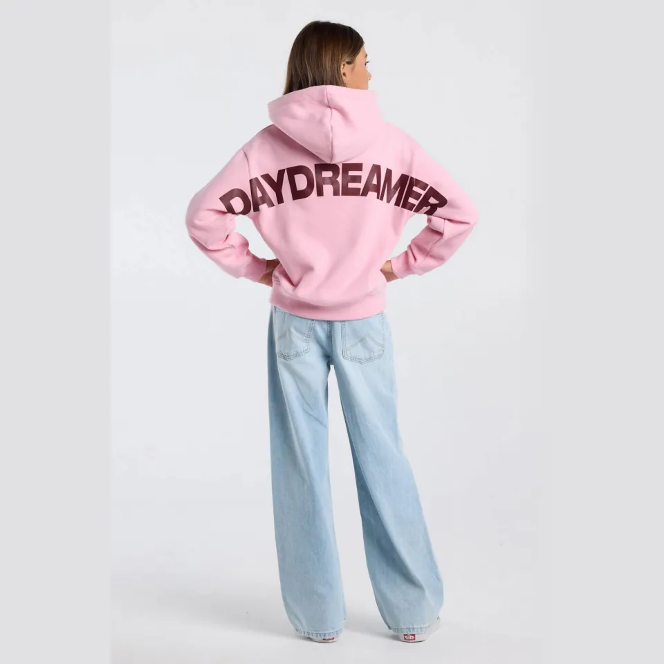 America Today hoodie met backprint - lichtroze, foto 6
