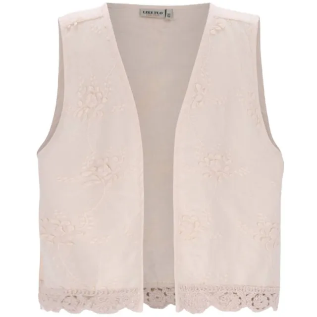 Like Flo gilet ecru, foto 2
