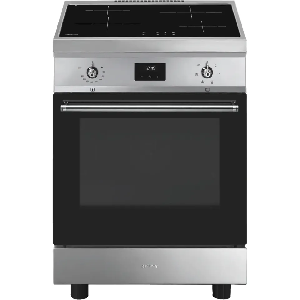 Smeg C6IMXT2 inductiefornuis RVS, foto 2
