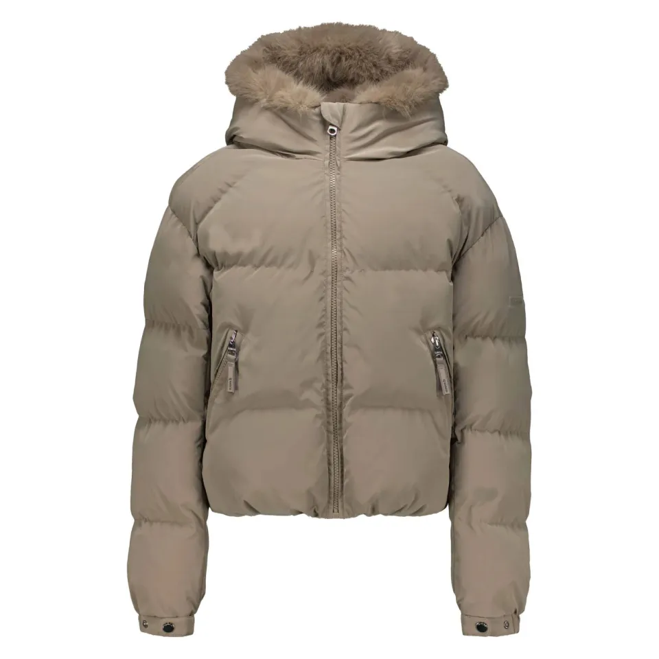 Garcia gewatteerde winterjas beige, foto 2