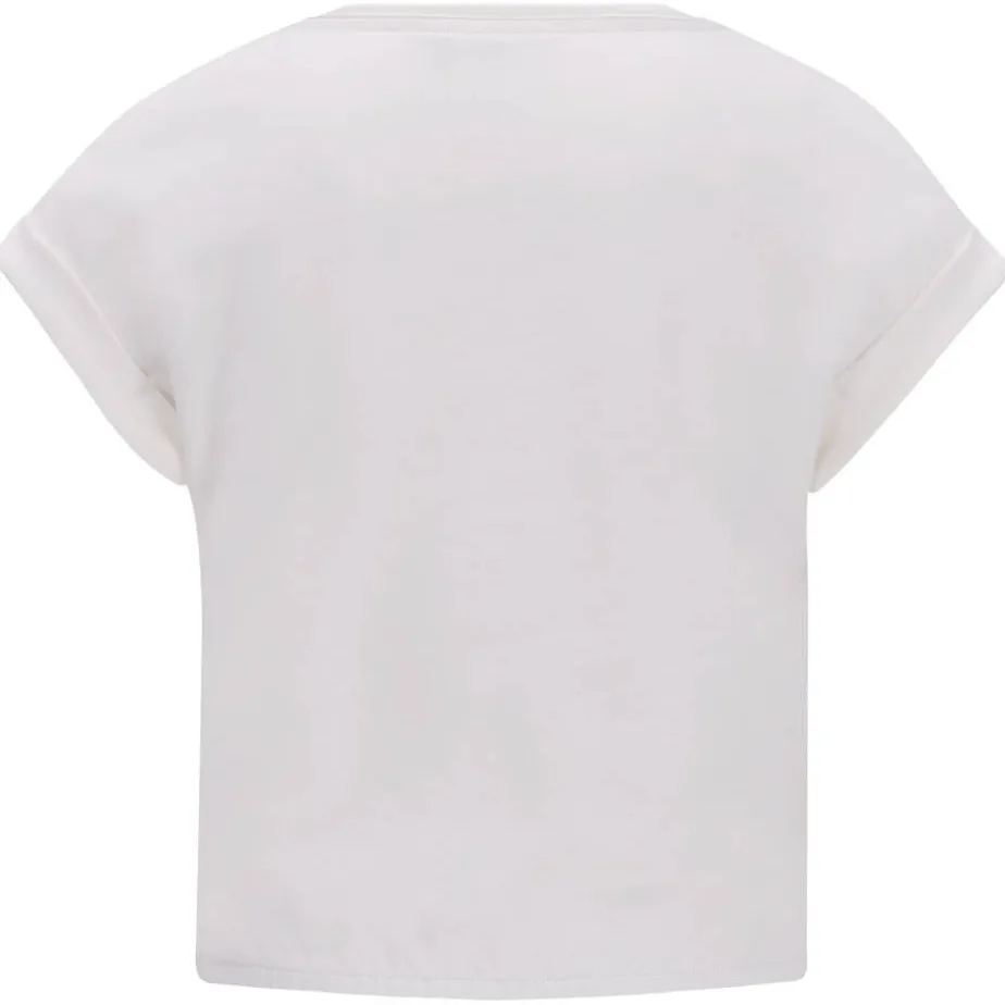 Like Flo T-shirt wit effen, foto 2