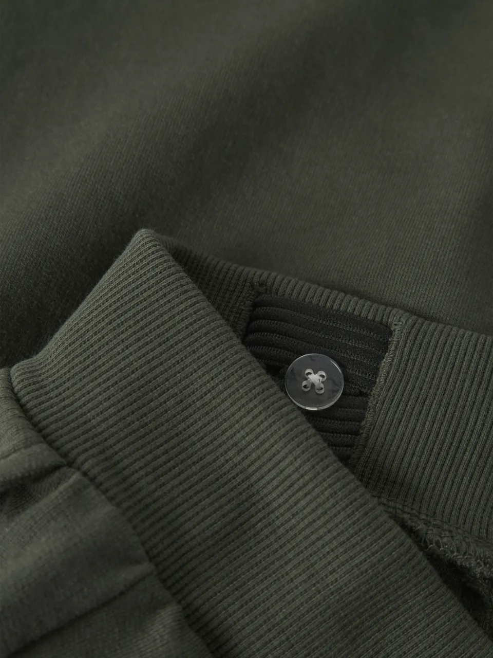 NAME IT NKMVERMO sweatshort donkergroen deep depths, foto 5