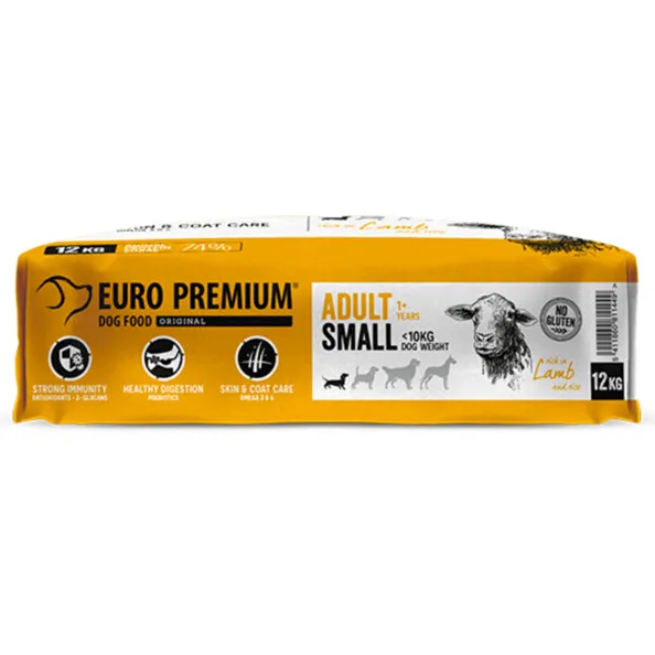 Euro Premium Adult Small lam en rijst hondenvoer, foto 4