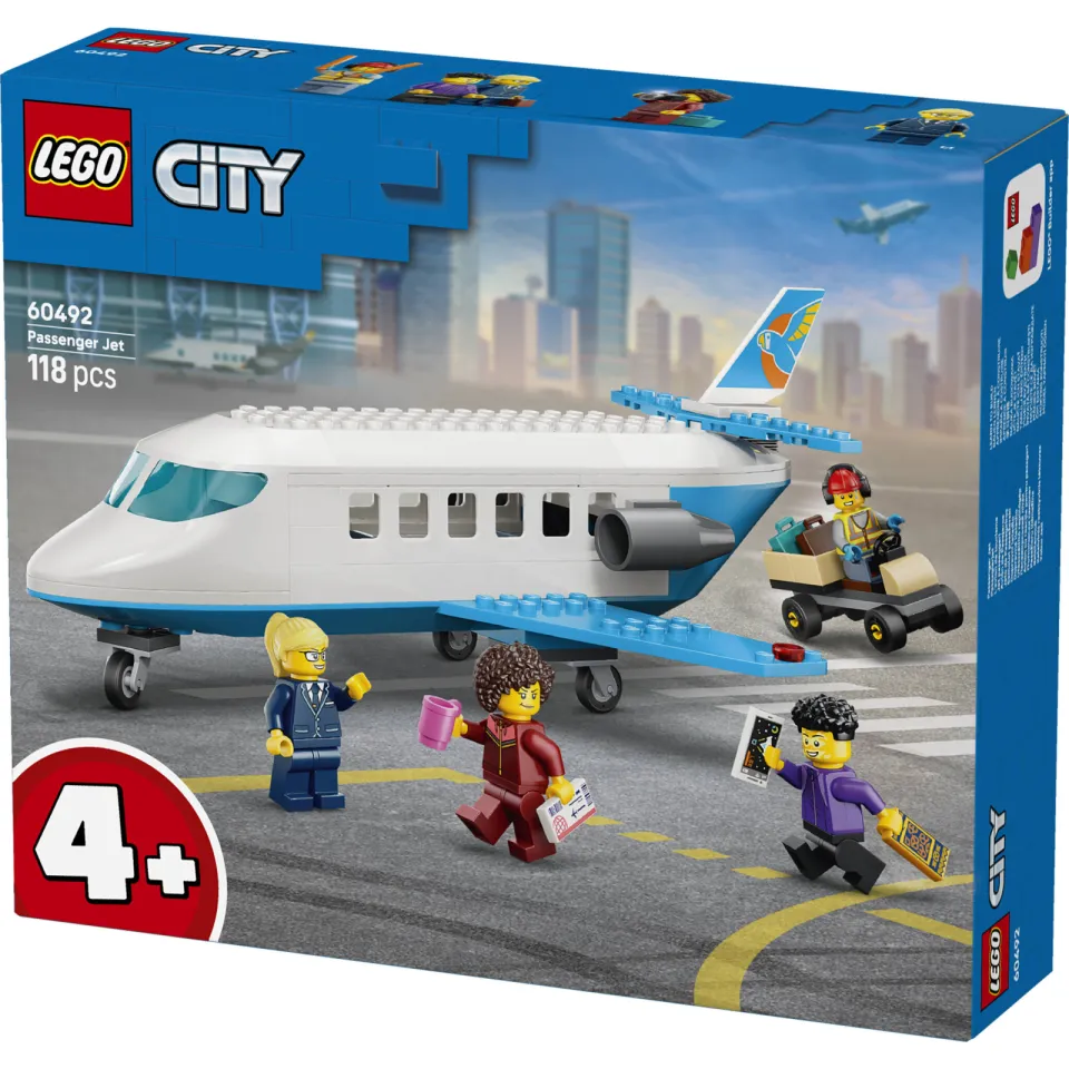 Lego City Passagierstoestel 60492, foto 3