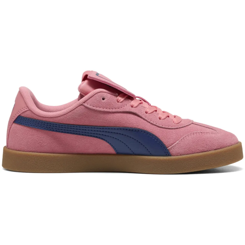 Puma Club Azura SD suèdelook sneakers - roze/kobaltblauw
