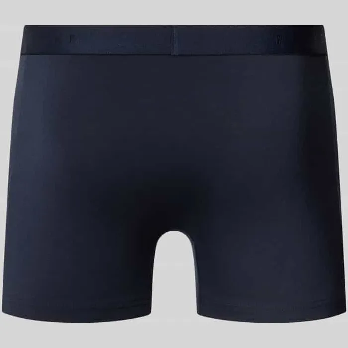 Falke Trunks met elastische band met logo model 'Daily Comfort' donkerblauw, foto 3