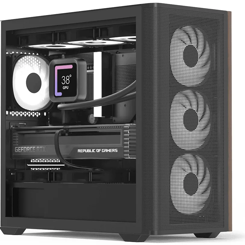 Aerocool B301A mini tower behuizing zwart