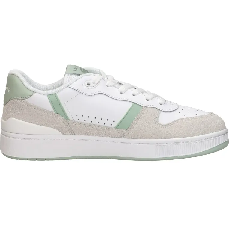 Lacoste T-clip lage sneakers wit